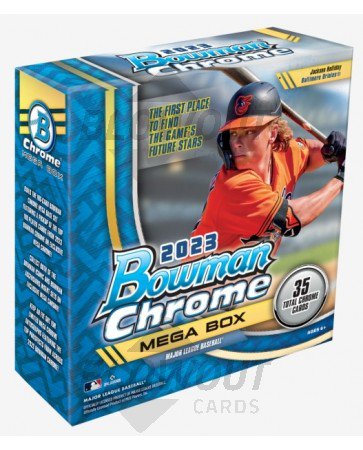 2023 Bowman Chrome Baseball Mega Box