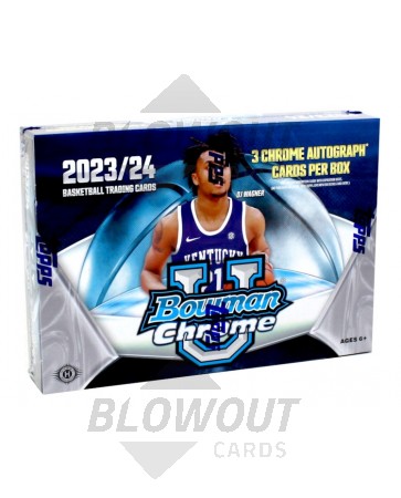 2023/24 Bowman University Chrome Basketball Delight Box