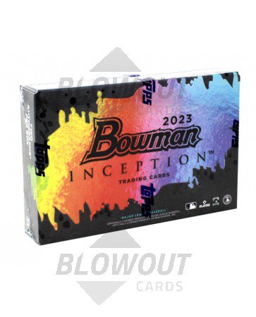 2023 Bowman Inception Baseball Hobby Box