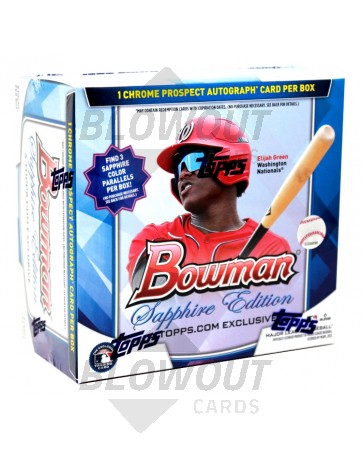 2023 Bowman Baseball Sapphire Edition Box