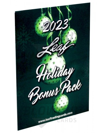 2023 Leaf Holiday 10 Pack Lot