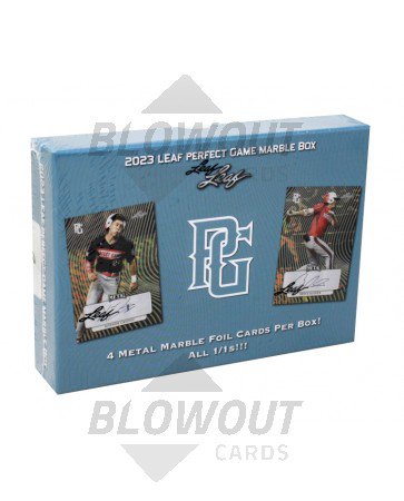2023 Leaf Perfect Game Baseball Marble Box