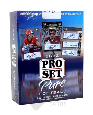 2023 Pro Set Pure Football Box