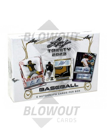 2023 Leaf Trinity Baseball Hobby Box