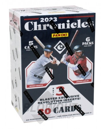 2023 Panini Chronicles Baseball Blaster 20 Box Case