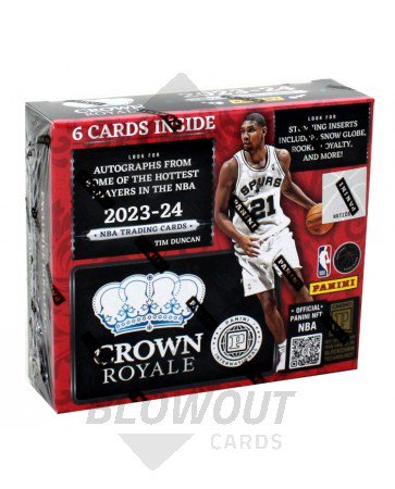2023/24 Panini Crown Royale Basketball International Hobby 20 Box Case