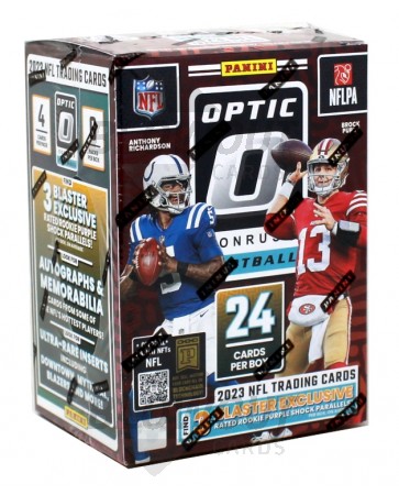 2023 Panini Donruss Optic Football Blaster 20 Box Case