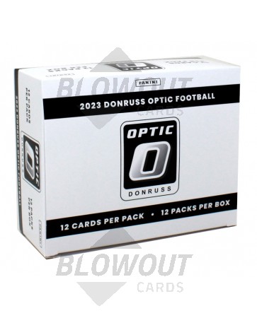 2023 Panini Donruss Optic Football Fat Pack 12 Box Lot
