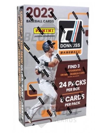 2023 Panini Donruss Baseball Hobby 16 Box Case