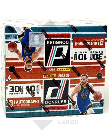 2022/23 Panini Donruss Basketball Hobby 10 Box Case