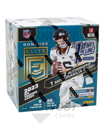 2023 Panini Donruss Elite Football 1st Off The Line Hobby 12 Box Case