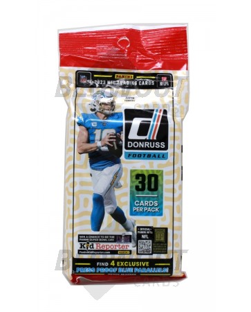 2023 Panini Donruss Football Fat Pack - 12 Pack Lot