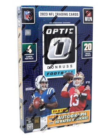 2023 Panini Donruss Optic Football Hobby 12 Box Case