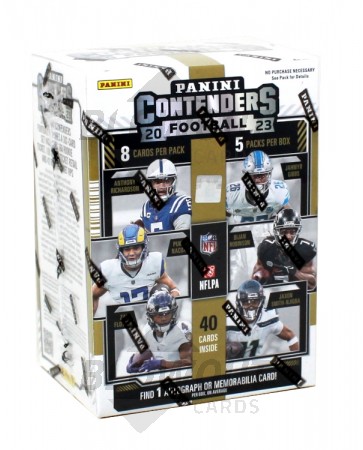 2023 Panini Contenders Football Blaster 20 Box Lot
