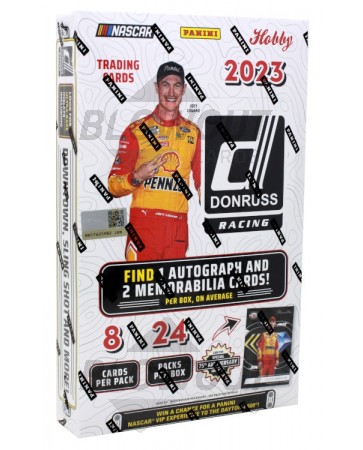2023 Panini Donruss Racing Hobby 20 Box Case