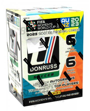 2023 Panini Donruss FIFA Women's World Cup Soccer Retail Blaster Box 