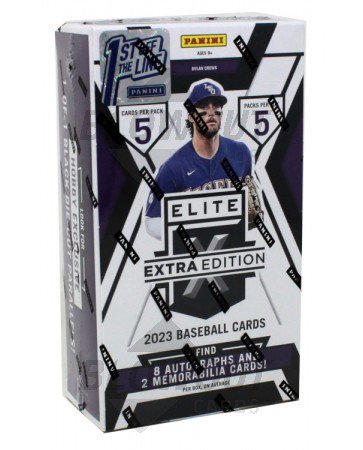 2023 Panini Elite Extra Edition Baseball 1st Off The Line Hobby 20 Box Case 