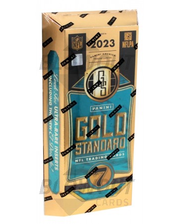 2023 Panini Gold Standard Football Hobby 12 Box Case
