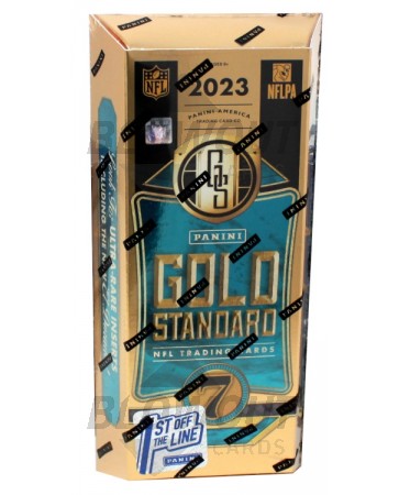 2023 Panini Gold Standard Football 1st Off The Line Hobby Box