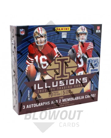 2023 Panini Illusions Football 1st Off The Line Hobby Box