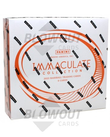 2023 Panini Immaculate Baseball 1st Off The Line Hobby 8 Box Case