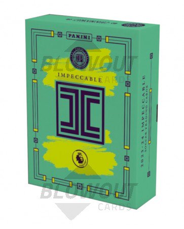 2023/24 Panini Impeccable Soccer Hobby 3 Box Case