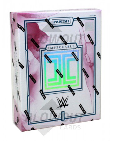 2023 Panini Impeccable WWE Hobby 3 Box Case
