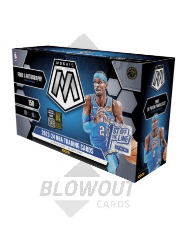 2023/24 Panini Mosaic Basketball 1st Off The Line Hobby Box