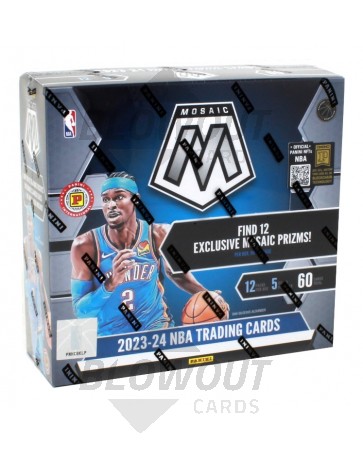 2023/24 Panini Mosaic Basketball International Hobby Box