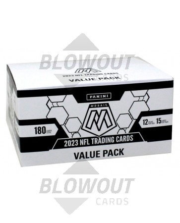 2023 Panini Mosaic Football Value Pack Box
