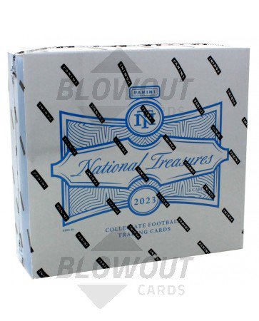 2023 Panini National Treasures Collegiate Football Hobby 4 Box Case