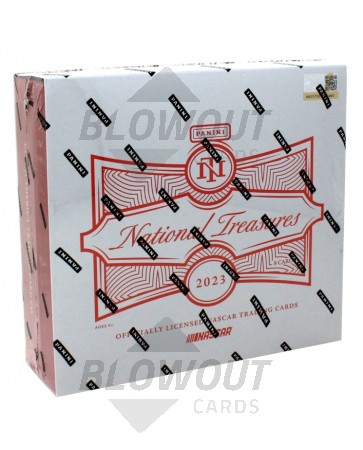 2023 Panini National Treasures Racing Hobby 4 Box Case