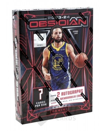 2023/24 Panini Obsidian Basketball Hobby 12 Box Case