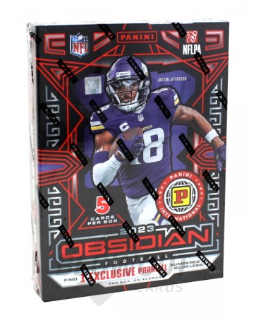 2023 Panini Obsidian Football International Hobby 20 Box Case