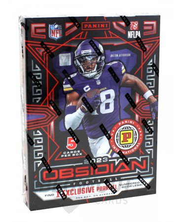 2023 Panini Obsidian Football International Hobby Box