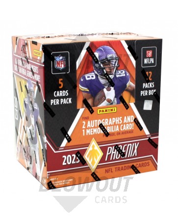 2023 Panini Phoenix Football Hobby 16 Box Case