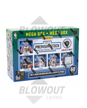 2023/24 Panini Premium Stock Basketball 60 Card Mega Box