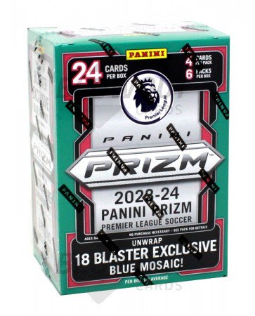 2023/24 Panini Prizm Premier League Soccer Hobby Blaster Box