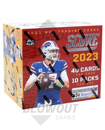 2023 Panini Score Football Hobby 12 Box Case