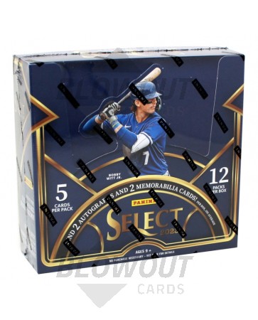 2023 Panini Select Baseball Hobby 12 Box Case