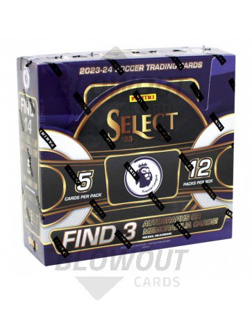 2023/24 Panini Select Premier League Soccer Hobby Box
