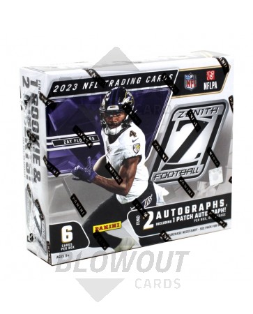 2023 Panini Zenith Football Hobby 12 Box Case