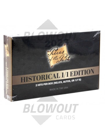 2023 Super Break Pieces of the Past Historical 1/1 Edition 10 Box Case