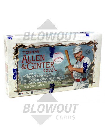 2023 Topps Allen & Ginter Baseball Hobby 12 Box Case