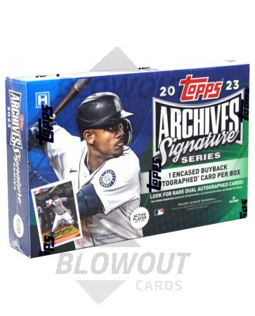 2023 Topps Archives Signature Series Baseball Box