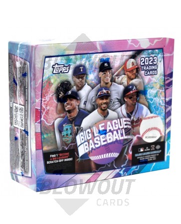 2023 Topps Big League Baseball Hobby 20 Box Case