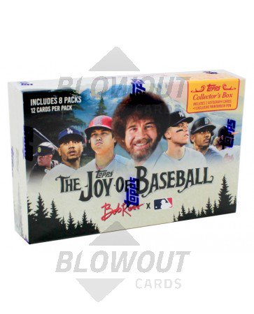 2023 Topps X Bob Ross "The Joy of Baseball" Collectors Box