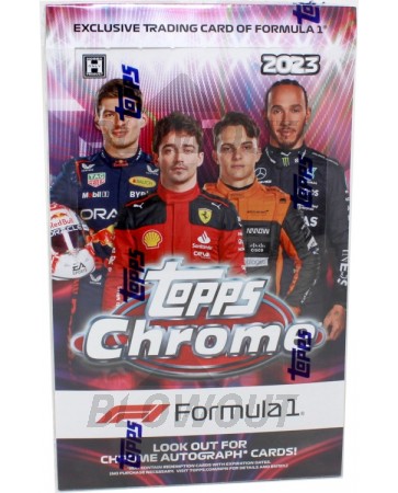 2023 Topps Chrome Formula 1 Racing Hobby Box