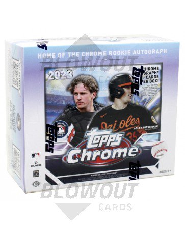 2023 Topps Chrome Baseball Jumbo HTA Box