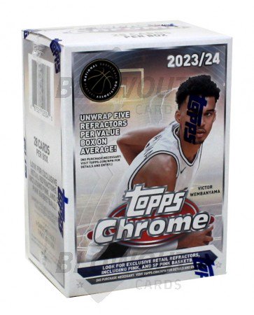 2023/24 Topps Chrome Basketball Hobby Box